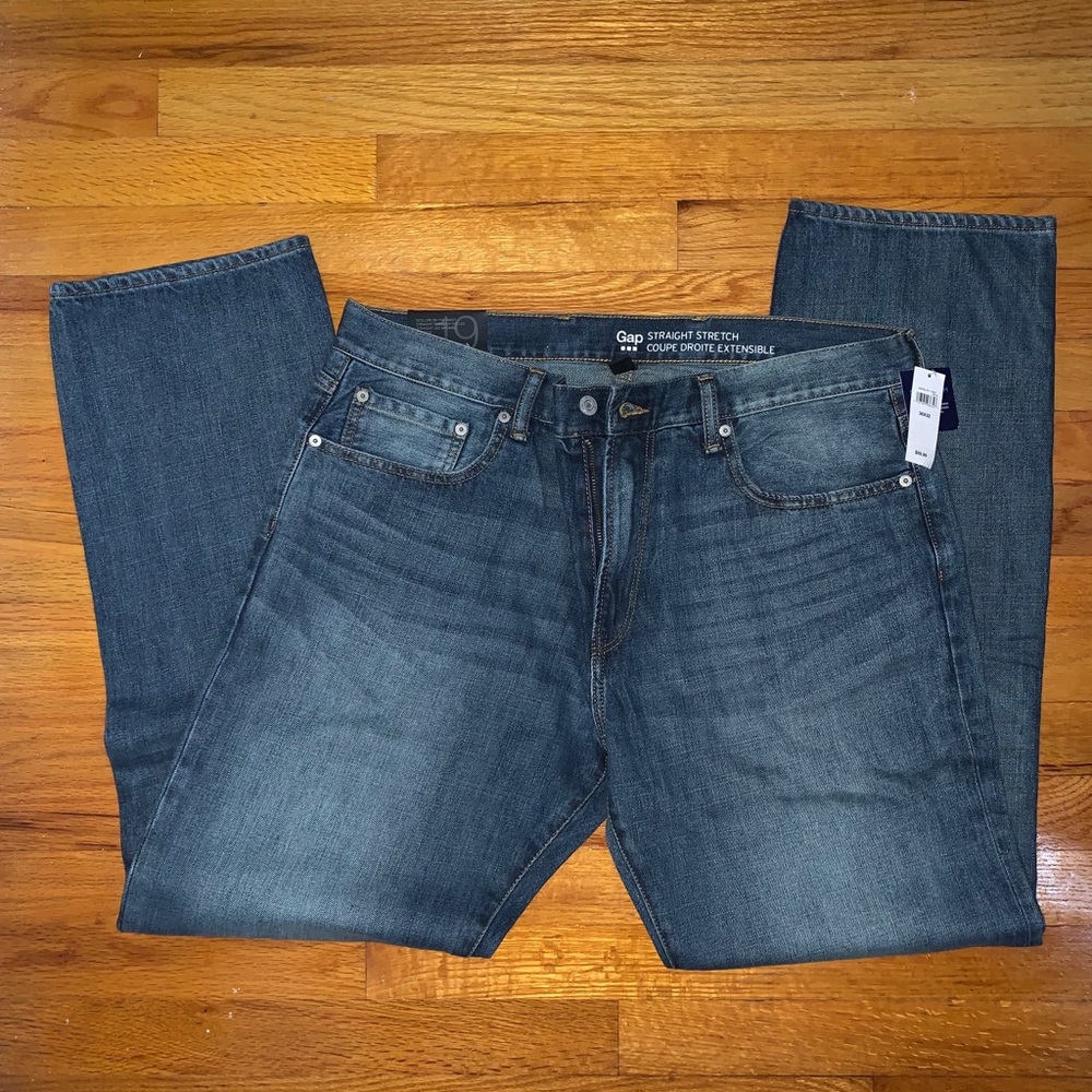 New denim jeans